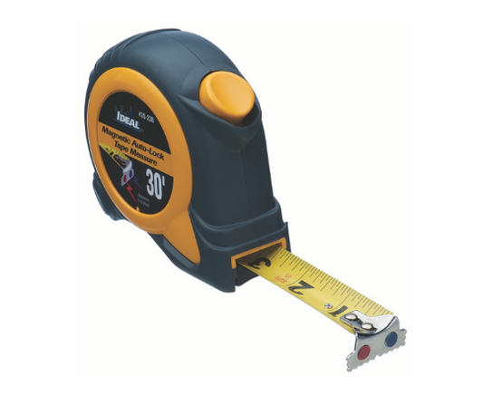 30' Magnetic Auto Lock Tape Measure With Magnetic Tip