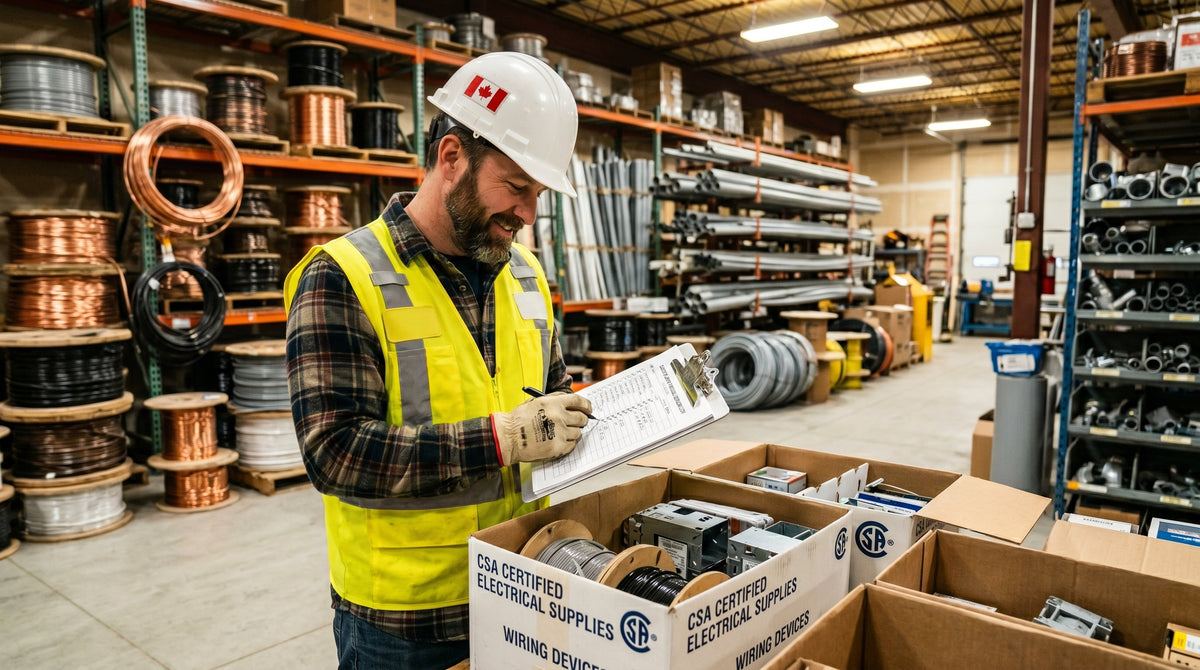 The Canadian Contractor’s Electrical Procurement Checklist
