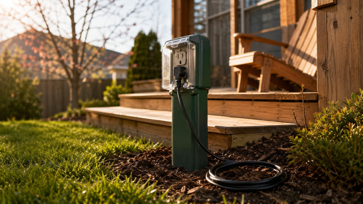 Arlington Gard-N-Post Install Guide (2026) | Outdoor GFCI Done Right