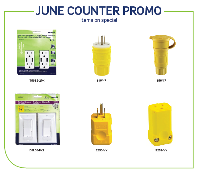 June Counter Promo