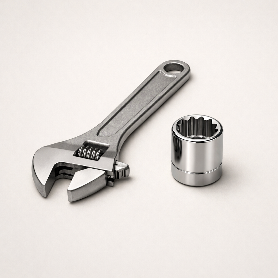 Klein Tools wrenches and sockets