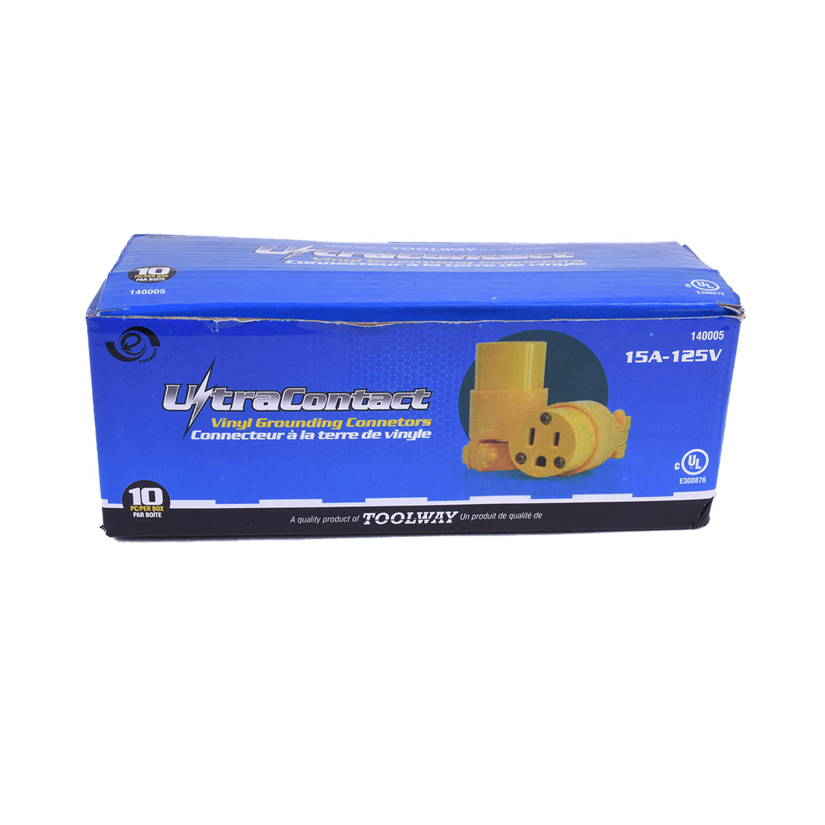 A photo of a , by 140005 Vinyl Connector 15A-125V Female - Toolway eCommerce - Maple Electric Supply in Canada