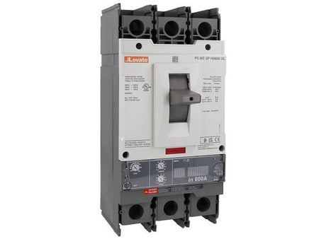 Moulded case circuit breaker three-pole, UL489 standard, 600A - Icu 65kA at 480V