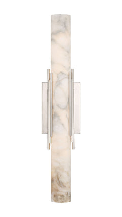 Eurofase Venna Wall Sconce, Polished Nickel, front view