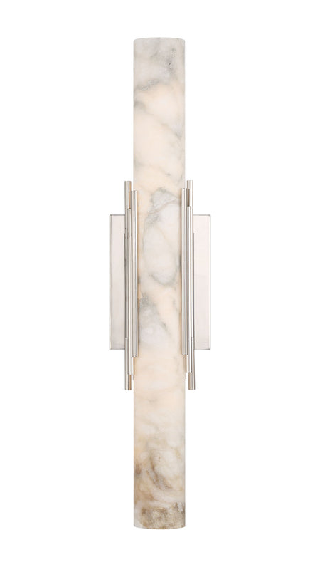Eurofase Venna Wall Sconce, Polished Nickel, front view