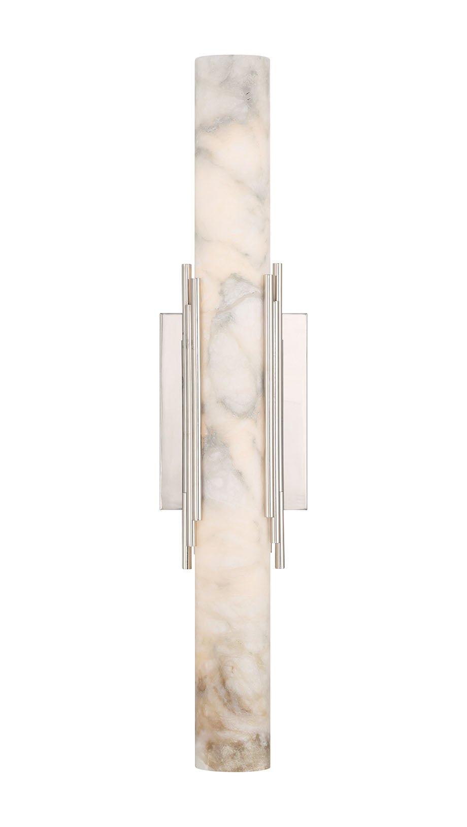 Eurofase Venna Wall Sconce, Polished Nickel, front view