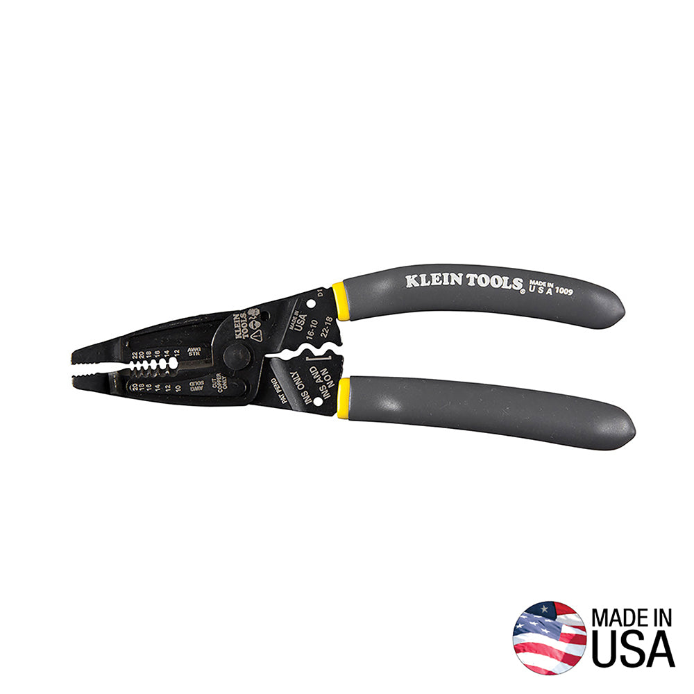 Klein-Kurve® Long-Nose Wire Stripper/Crimper