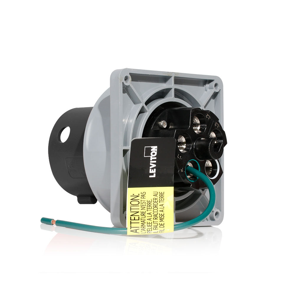 4100B5WLEV --LEV Series IEC Pin & Sleeve Inlet