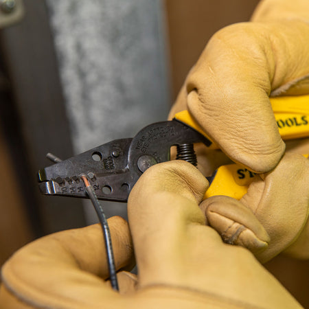 Dual-Wire Stripper/Cutter for Solid Wire