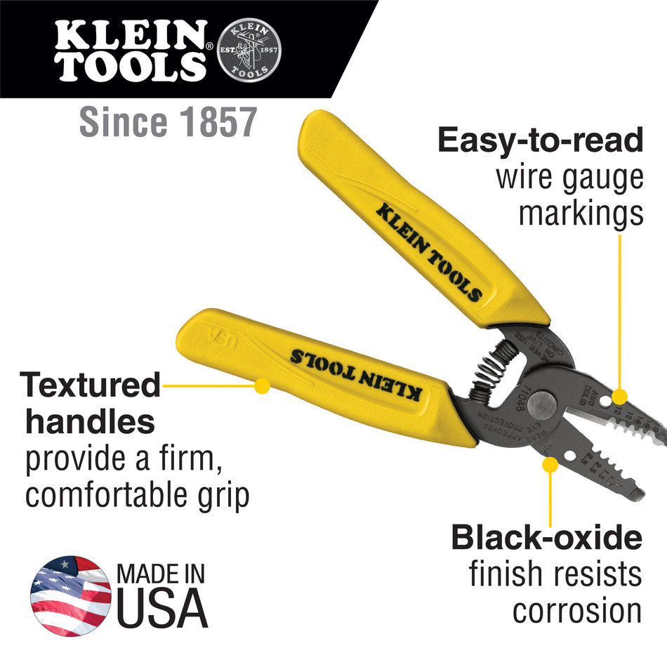Dual-Wire Stripper/Cutter for Solid Wire