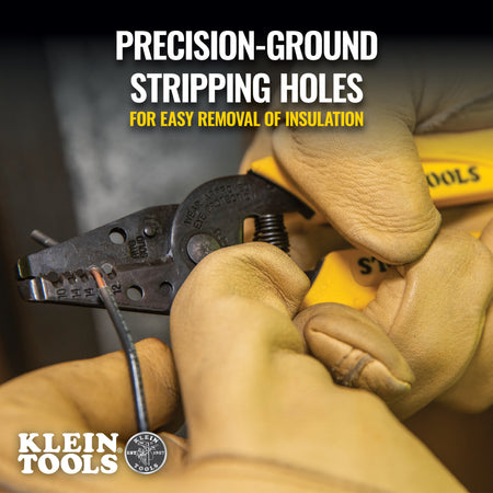 Dual-Wire Stripper/Cutter for Solid Wire