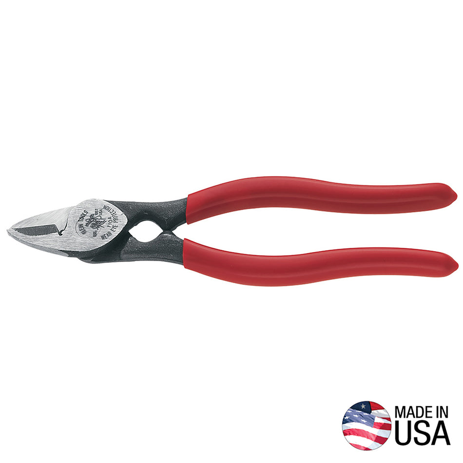 Klein Tools 1104 All-Purpose Shears and BX Cutter - detail view
