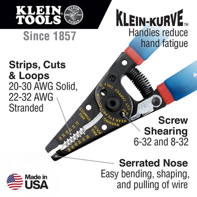 Klein-Kurve® Wire Stripper and Cutter