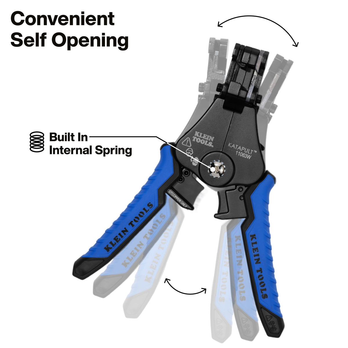 11063W Katapult® Wire Stripper & Cutter for Solid and Stranded Wire