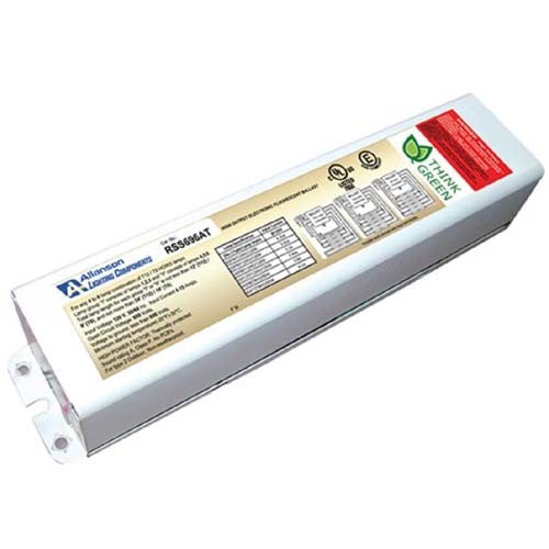 RSS696AT-120-277V Allanson RSS696AT-120-277V - Use with 4 to 6 Lamps 24'-48' T12/HO, T8/HO, Slimline Lamps - Magnetic Sign Ballast Replacement - 120277V