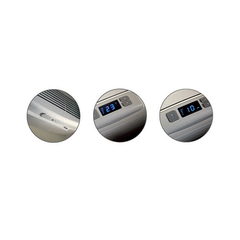 A photo of a , by OHY2000BL-TH - Convection and Fan Heater - 240 Volt - 2000 Watt - 1-phase - White - Ouellet eCommerce - Maple Electric Supply 