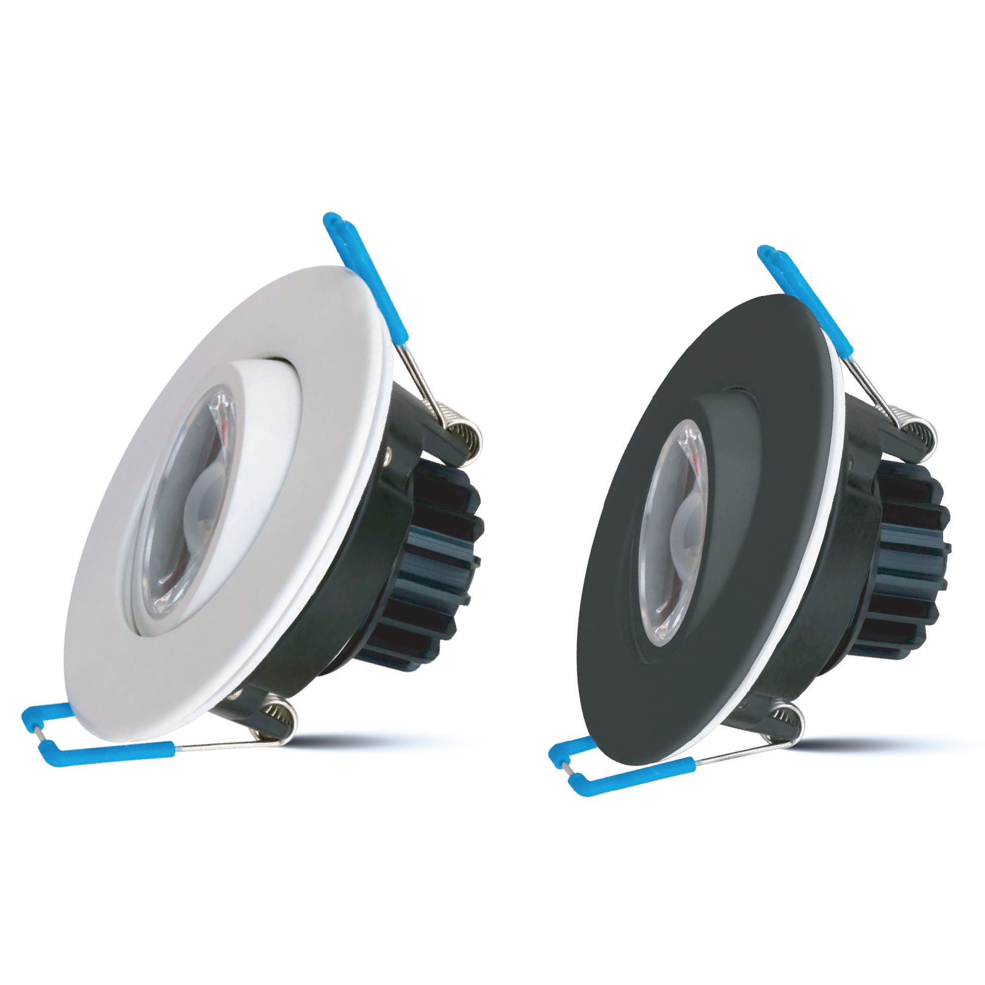 A photo of a , by SLIM3GIM-5CCT WHITE 3" 5 adjustable CCT slim light with tilting gimbal light source for directional lighting - Maple Electric Supply  eCommerce - Maple Electric Supply in Canada