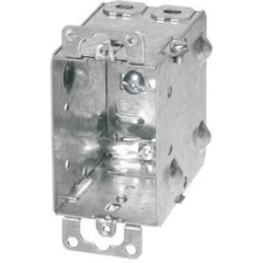 A photo of a , by 1004-L HEIGHT 3 INCH; WIDTH 2 INCH; DEPTH 3 INCH; CAPACITY 15 CU INCH; 1 GANG; FLUSH MOUNTING - Maple Electric Supply  eCommerce - Maple Electric Supply in Canada