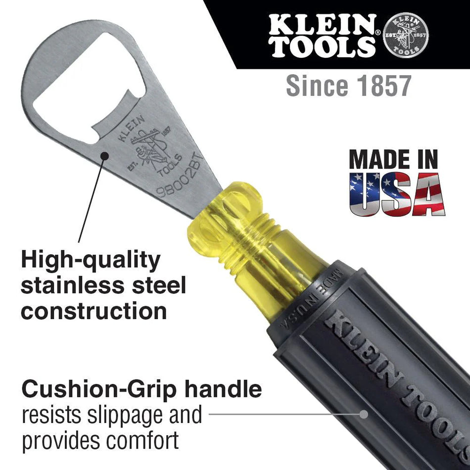 98002BT Klein Tools Bottle Opener, , Klein Tools - Maple Electric Supply 