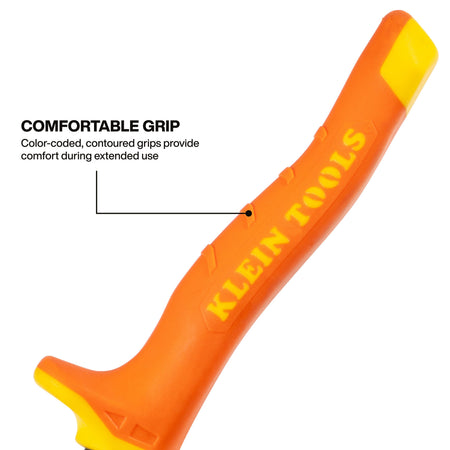 Klein Aviation Snips with Wire Cutter, Straight