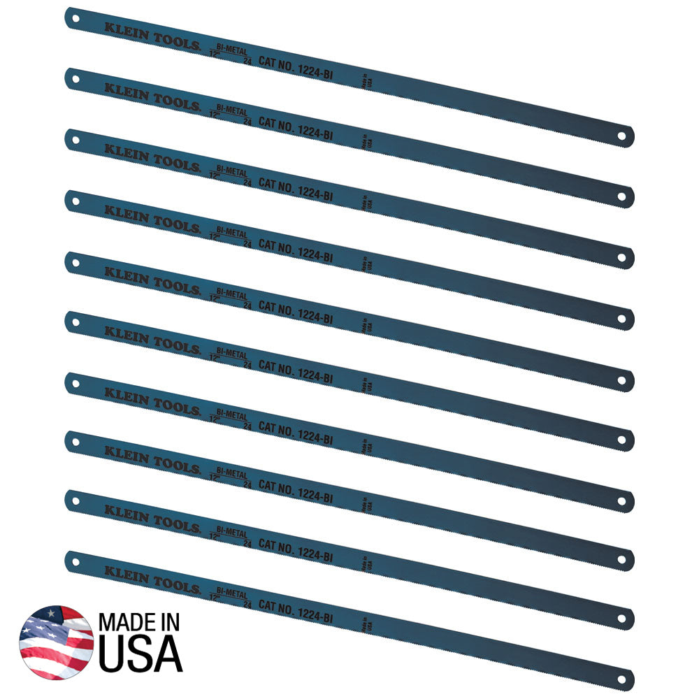Bi-Metal Blades, 12-Inch, 24 TPI, 100-Pack