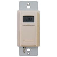 A photo of a , by ST01A 7-Day Heavy-Duty Programmable Timer, 120-277 VAC, 15A, Light Almond - INTERMATIC eCommerce - Maple Electric Supply in Canada