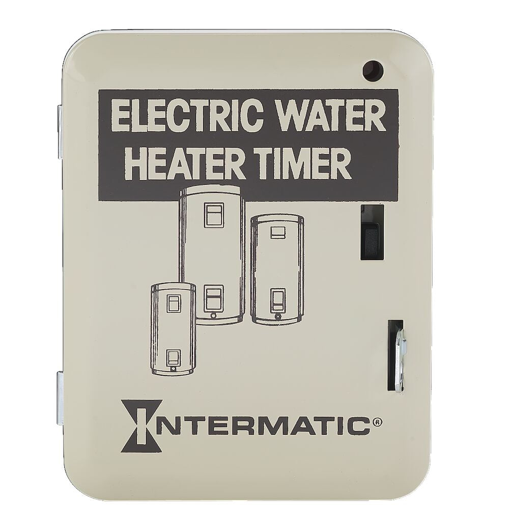 Electric Water Heater timer, 208-250VAC, 60Hz, SPST, 25A - Maple Electric Supply 