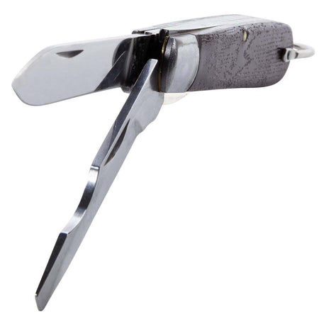 2 Blade Pocket Knife, Steel, 2-1/2-Inch