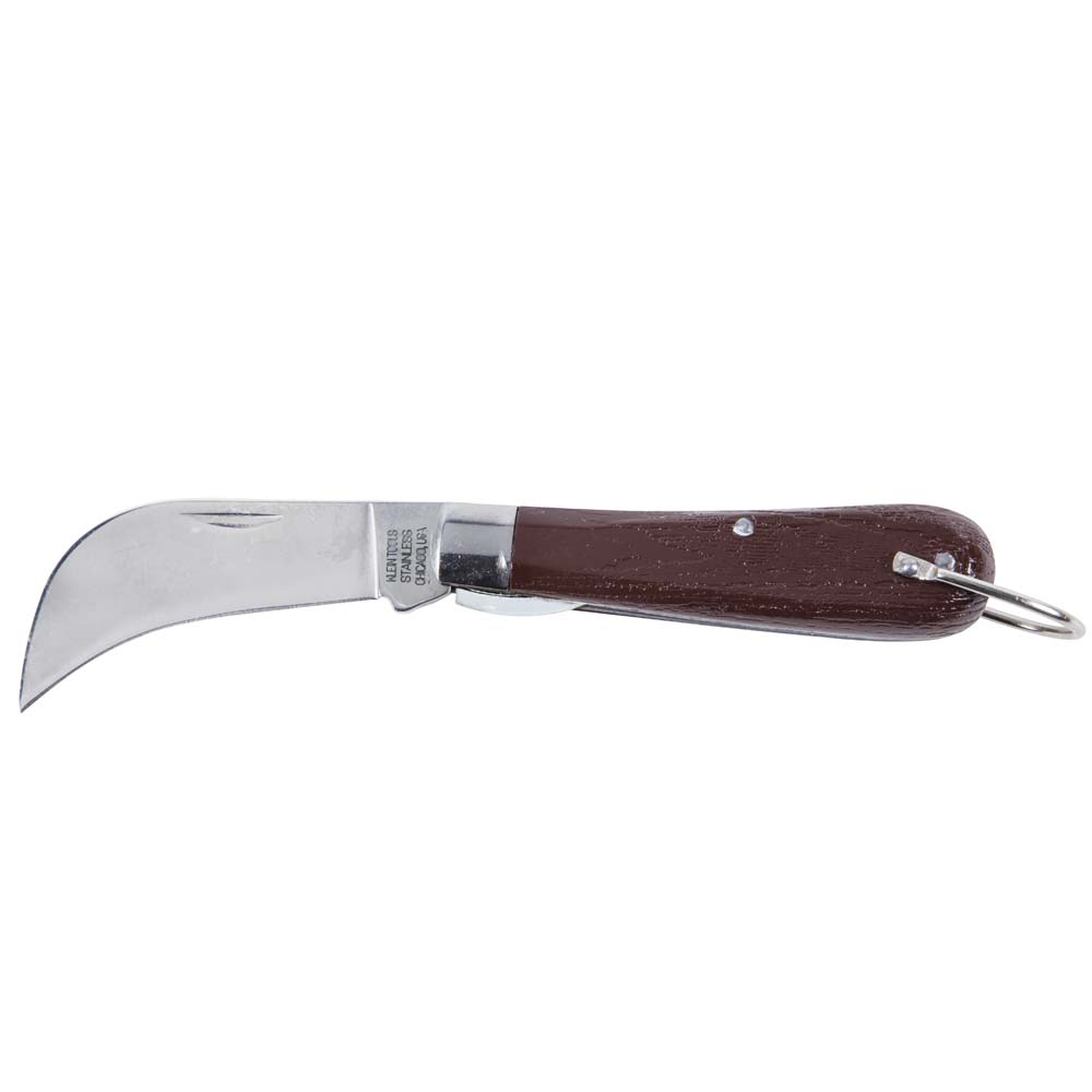 Klein Tools 1550-4 Pocket Knife, Carbon Steel Hawkbill Slitting Blade - additional view