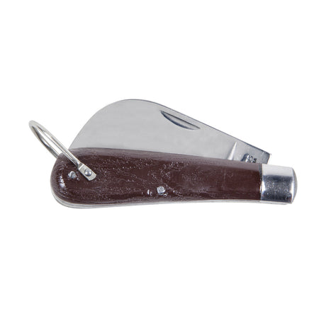 Klein Tools 1550-4 Pocket Knife, Carbon Steel Hawkbill Slitting Blade - alternate angle 4