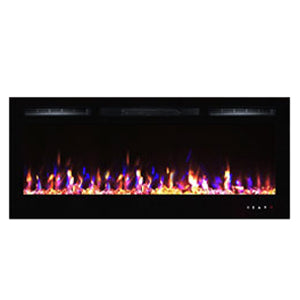 LEDFP-72W 72" wall mounted electric fireplace, , Ortech - Maple Electric Supply 