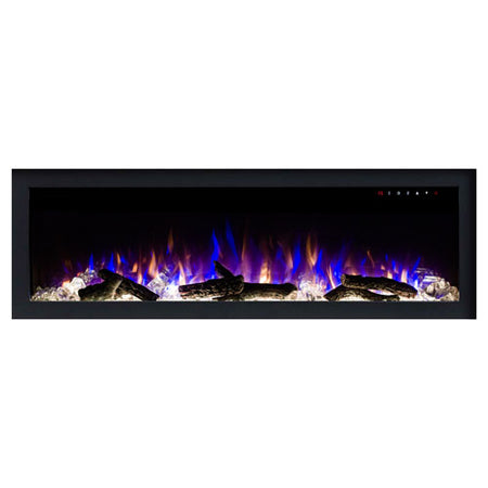 LEDFP-72BIF 72" built-in electric fireplace equipped with overheat protection device, , Ortech - Maple Electric Supply 