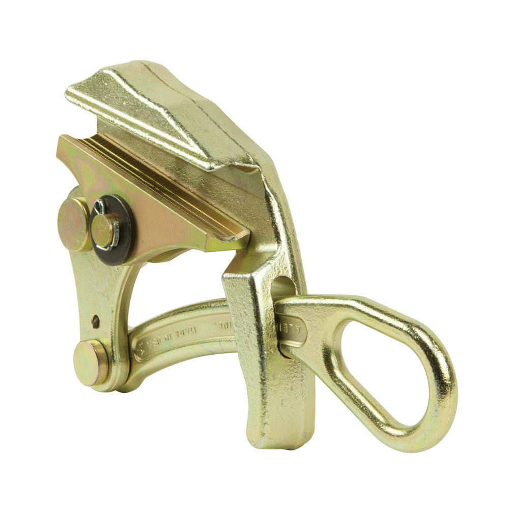 Parallel Jaw Grip for Coated Guy Strand
