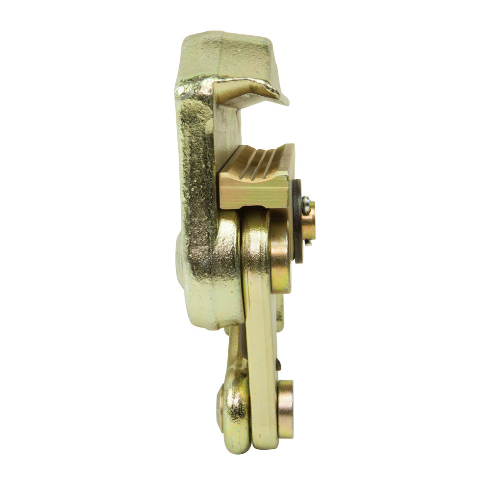 Parallel Jaw Grip for Coated Guy Strand