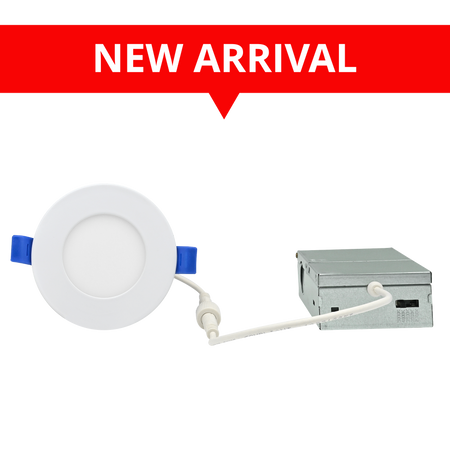 A photo of a , by SLIM3-5CCT 3'' Ultra Slim LED Downlight With Adjustable CCT - Ortech eCommerce - Maple Electric Supply in Canada