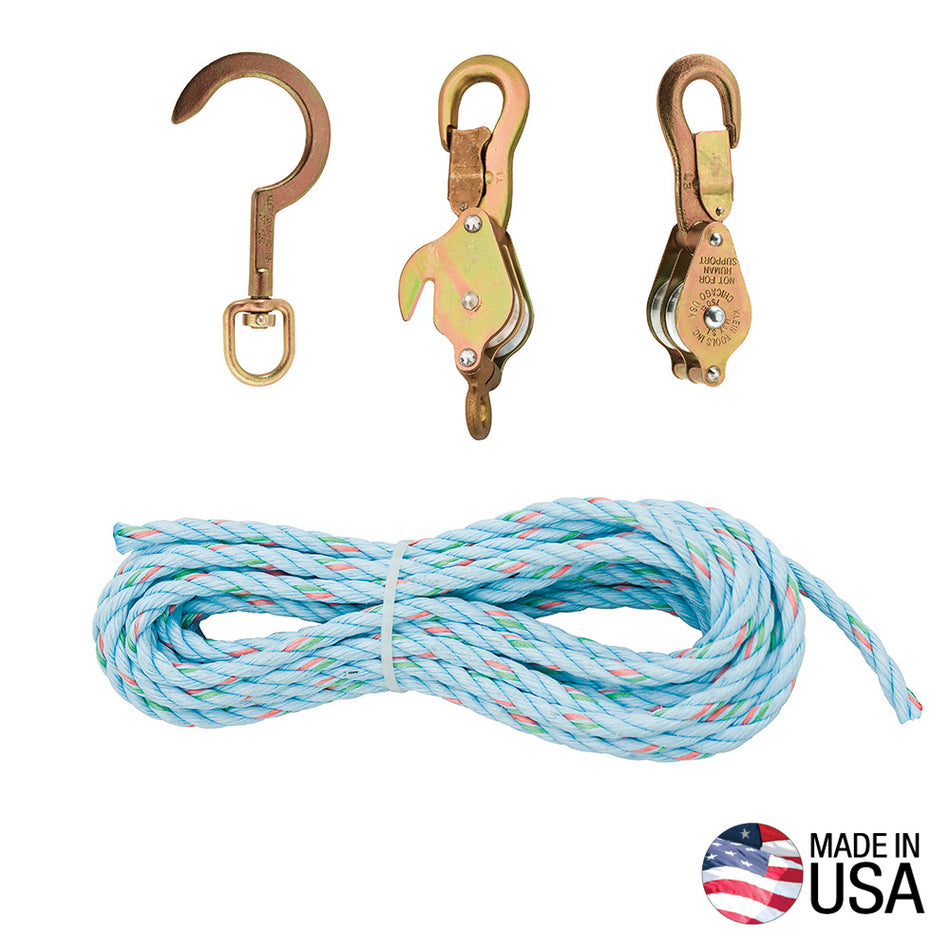 Block and Tackle with Cat. No. 268 Block
