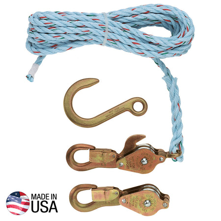 Block and Tackle with Cat. No. 268 Block