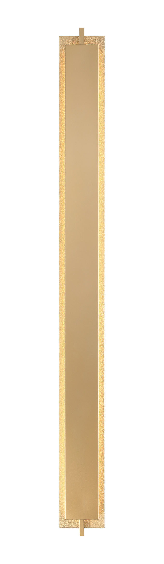 Eurofase Tribek 60" LED Outdoor Wall Light, Gold, front view