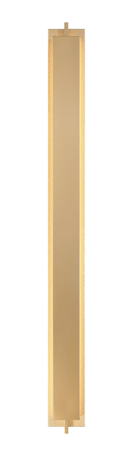 Eurofase Tribek 60" LED Outdoor Wall Light, Gold, front view