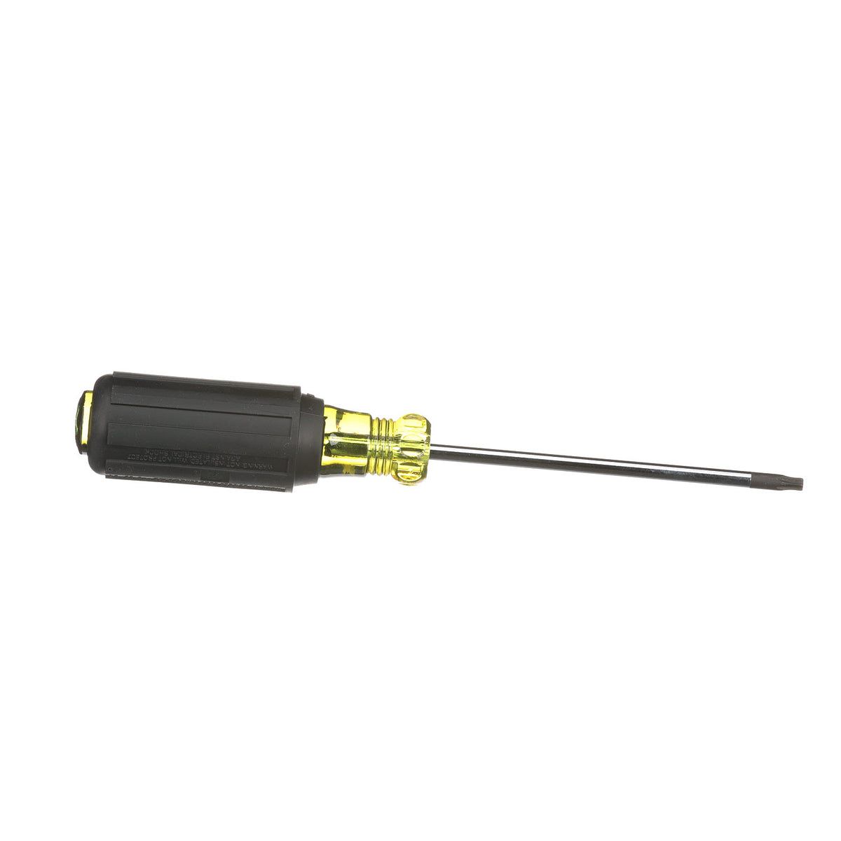 T20 TORX® Screwdriver, Round Shank, Cushion Grip