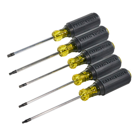 Klein Tools 19555 TORX® Cushion-Grip Screwdriver Set 5-Piece - alternate angle 2