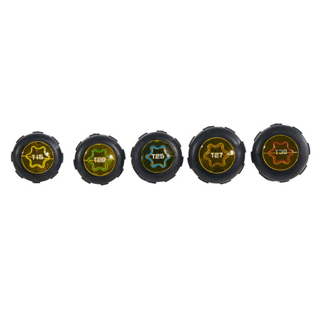 Klein Tools 19555 TORX® Cushion-Grip Screwdriver Set 5-Piece - alternate angle 3