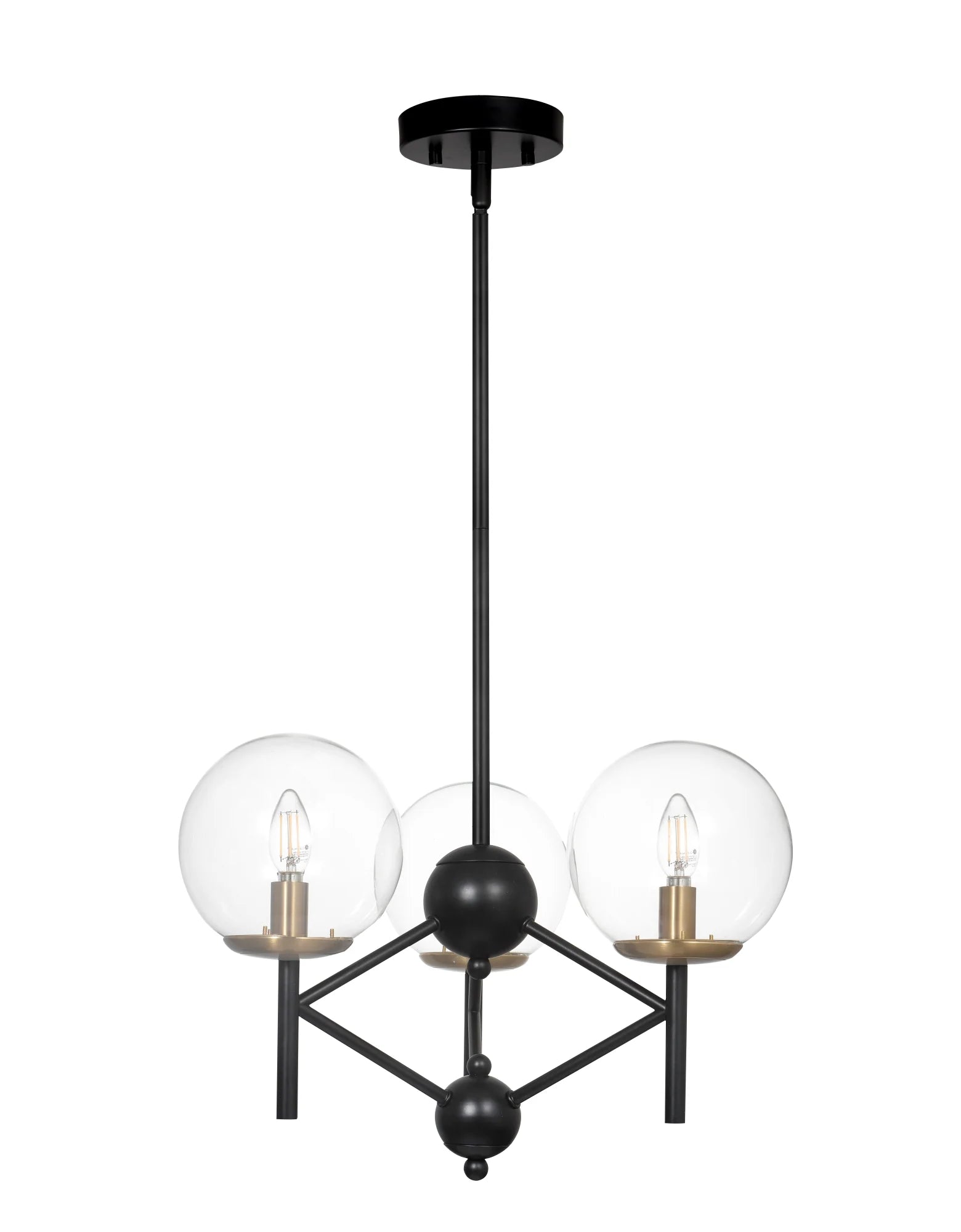 813906 MRCPD139 3 Light Chandelier
