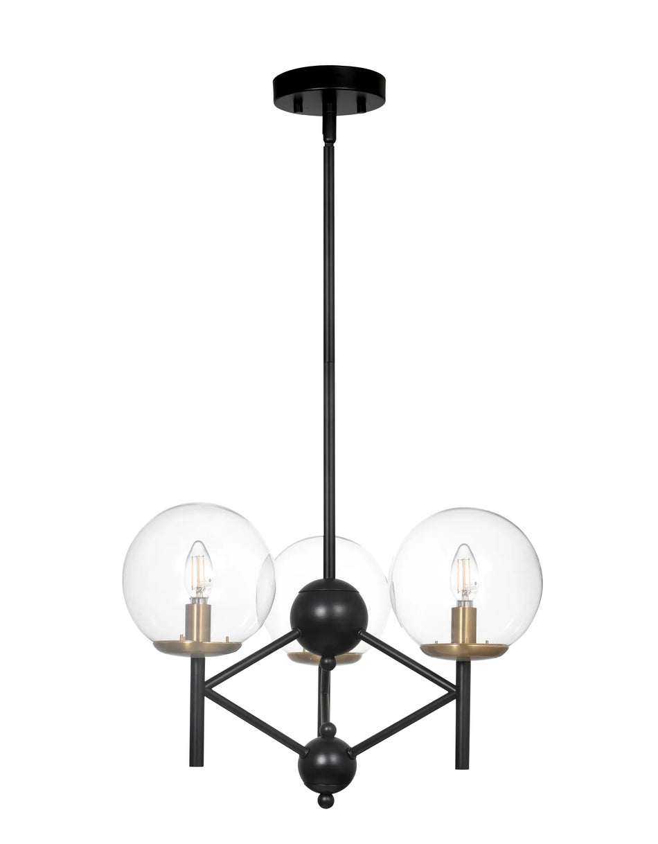 813906 MRCPD139 3 Light Chandelier