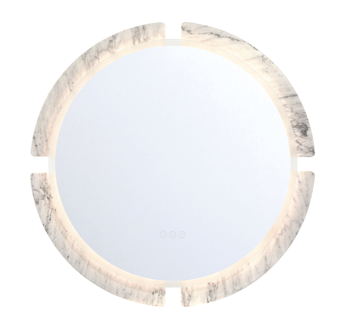 Eurofase Sadona 30" x 30" Mirror, Marble, front view