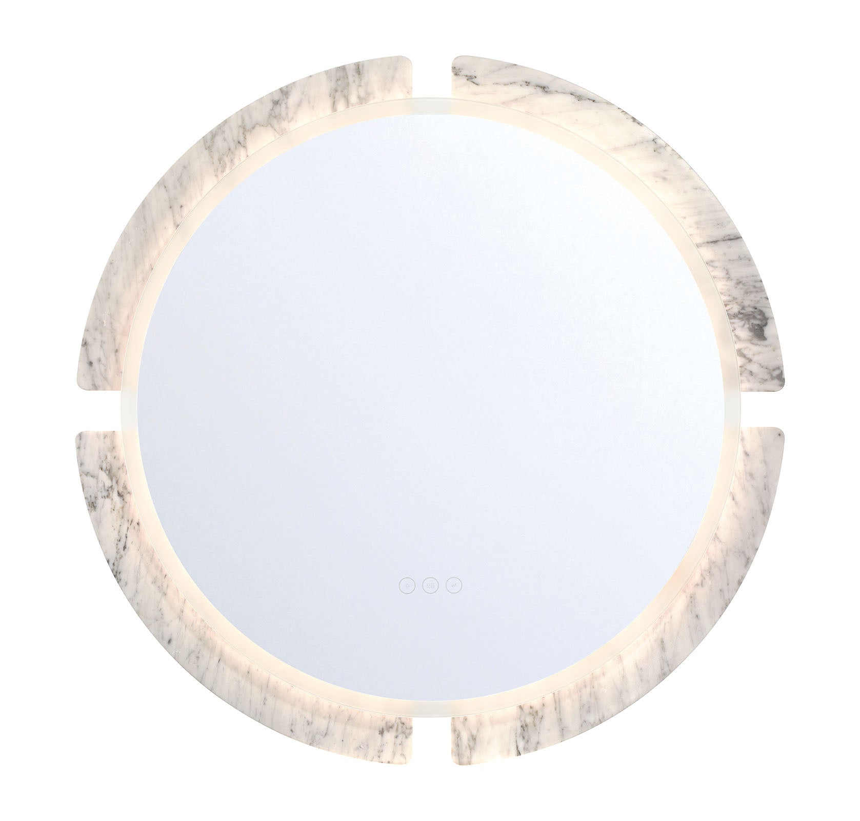 Eurofase Sadona 30" x 30" Mirror, Marble, front view