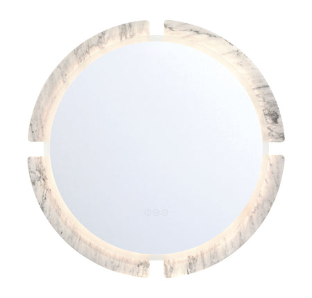 Eurofase Sadona 30" x 30" Mirror, Marble, front view