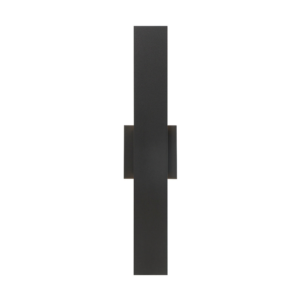 Eurofase Annette 23" LED Outdoor Wall Light, Powder Coat Black, front view
