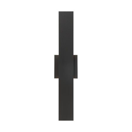 Eurofase Annette 23" LED Outdoor Wall Light, Powder Coat Black, front view