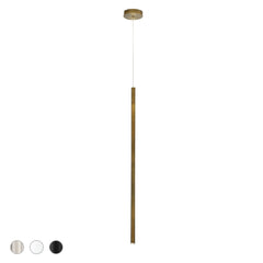 Eurofase Navada 36" LED Pendant, Brushed Brass, front view